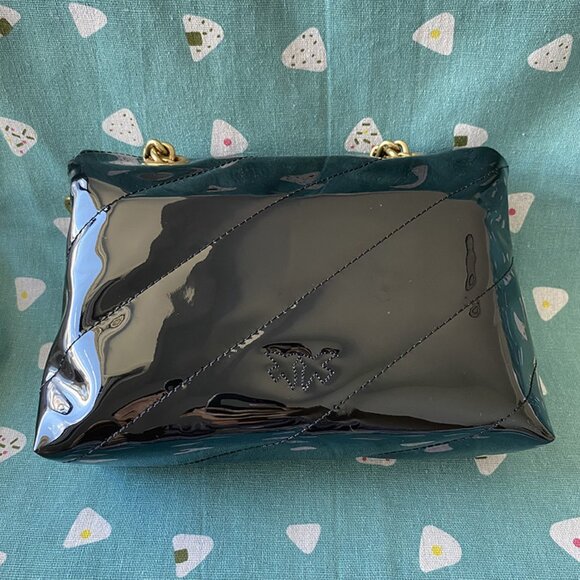 Pinko Black Shoulder Chain Bag - Picture 13 of 14